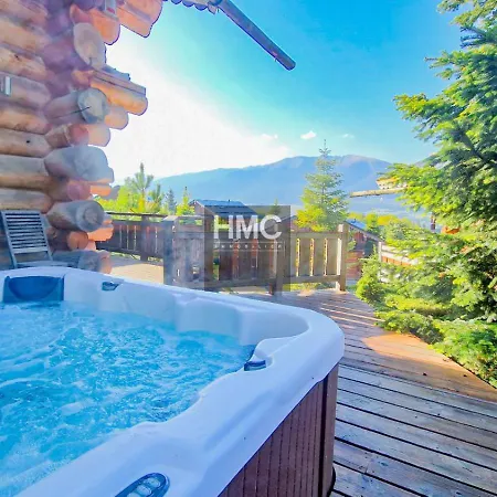 Nanook Luxe Montagnard Sauna Et Jacuzzi 샬레 Bolquère