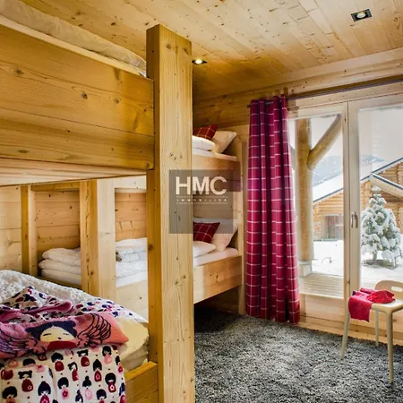 Nanook Luxe Montagnard Sauna Et Jacuzzi Dağ evi *
